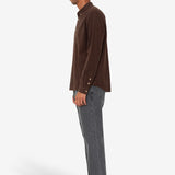 Relaxed Fit Shirt - Espresso Flannel