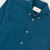 Relaxed Fit Shirt - Storm Blue Flannel