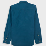 Relaxed Fit Shirt - Storm Blue Flannel