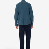 Relaxed Fit Shirt - Storm Blue Flannel