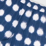 Relaxed Short - Indigo Ikat