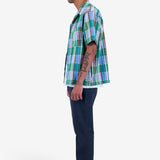 Relaxed Soft Collar Shirt - Multicolour Check