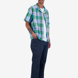 Relaxed Soft Collar Shirt - Multicolour Check