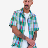 Relaxed Soft Collar Shirt - Multicolour Check