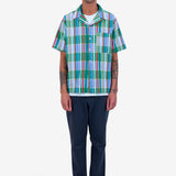 Relaxed Soft Collar Shirt - Multicolour Check