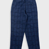 Signal Pant - Irregular Block Jacquard Navy