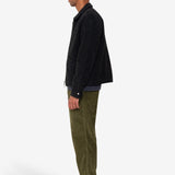 Signal Blouson - Charcoal Wool Twill
