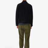 Signal Blouson - Charcoal Wool Twill