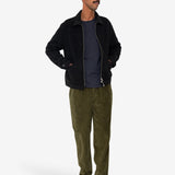 Signal Blouson - Charcoal Wool Twill