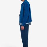 Signal Blouson - Indigo Waffle