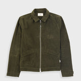 Signal Blouson - Olive Chunky Cord