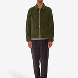 Signal Blouson - Olive Chunky Cord