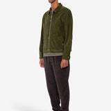 Signal Blouson - Olive Chunky Cord