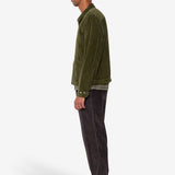 Signal Blouson - Olive Chunky Cord