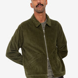 Signal Blouson - Olive Chunky Cord