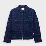 Signal Blouson - Stray Float Stitch Indigo