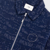 Signal Blouson - Stray Float Stitch Indigo