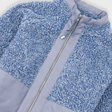 Signal Fleece - Soft Blue Curly Wool