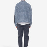 Signal Fleece - Soft Blue Curly Wool