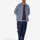 Patch Overshirt - Blue Tapestry