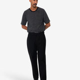 Signal Pant - Black Slub