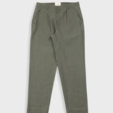 Signal Pant - Dark Olive Slub