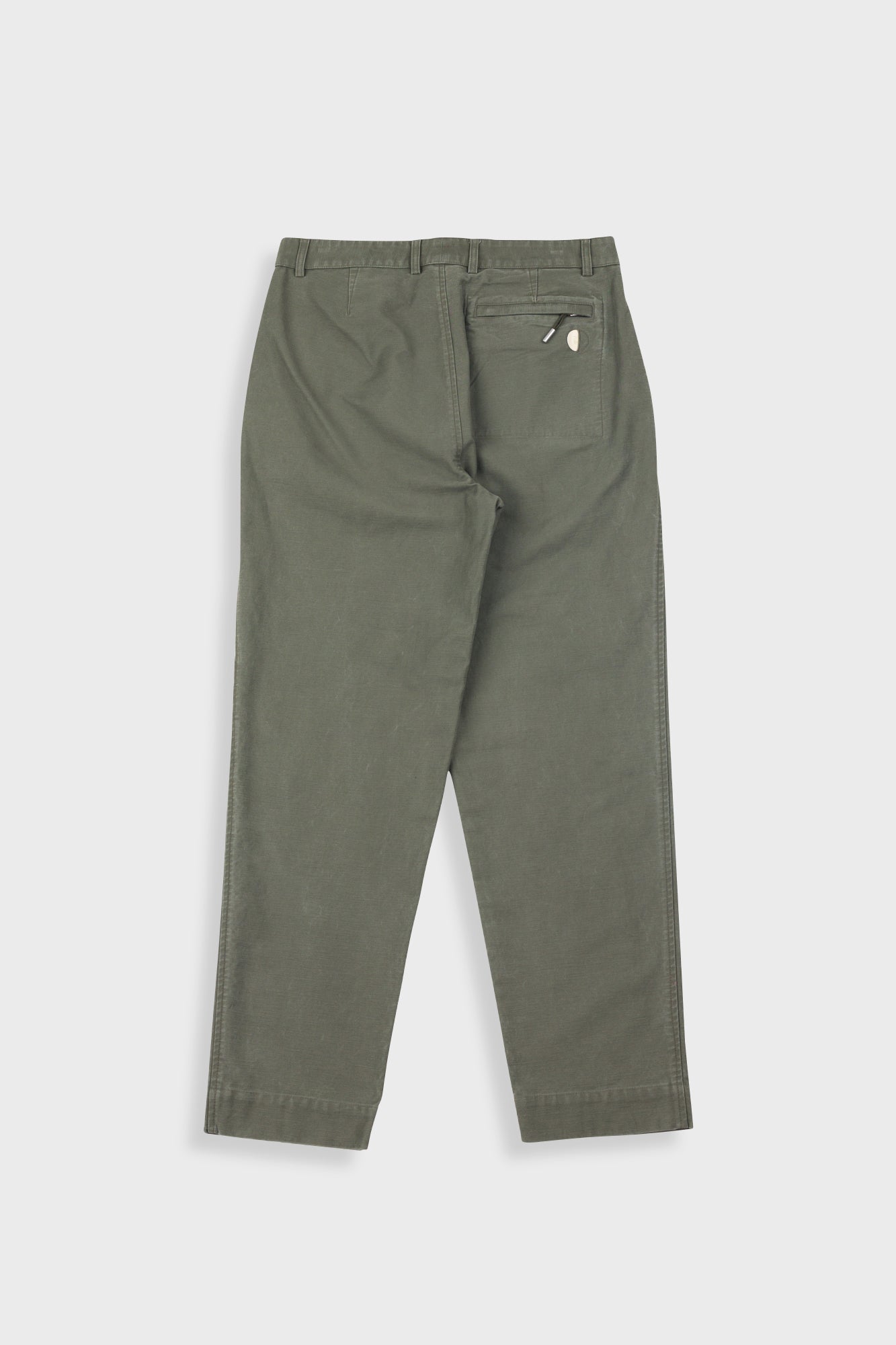 Folk Signal Pant - Dark Olive Slub