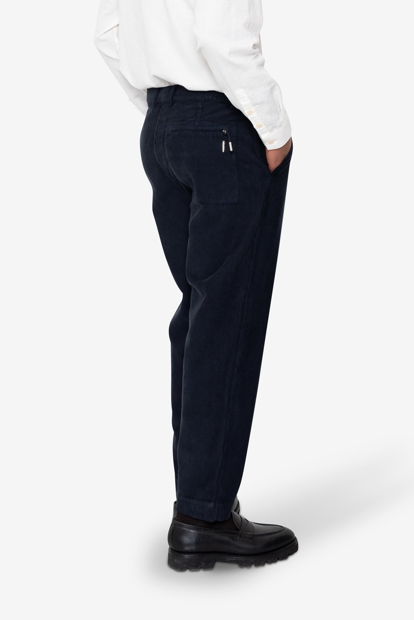 Folk Signal Pant - Navy Cord