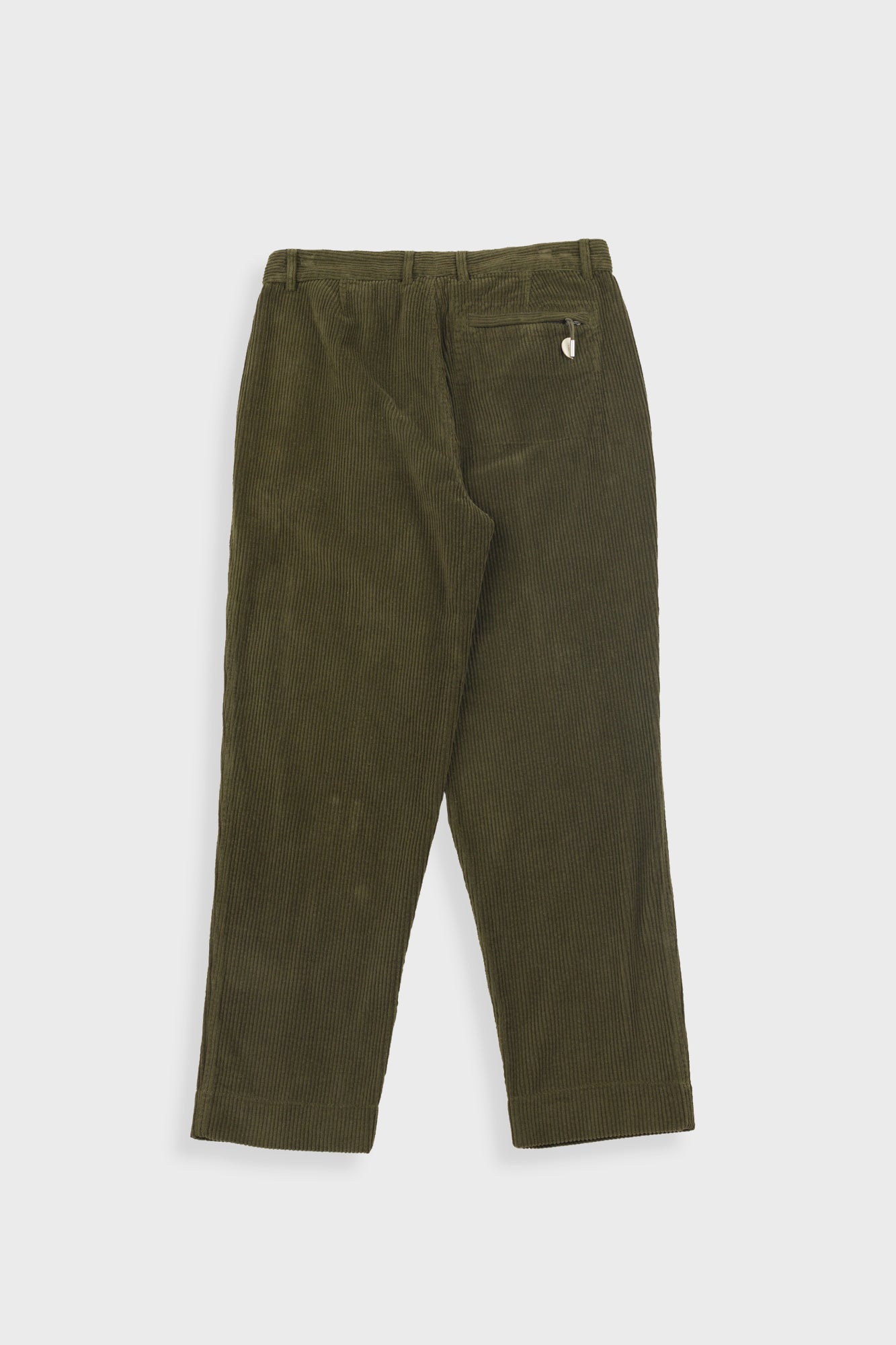 Folk Signal Pant - Olive Chunky Cord