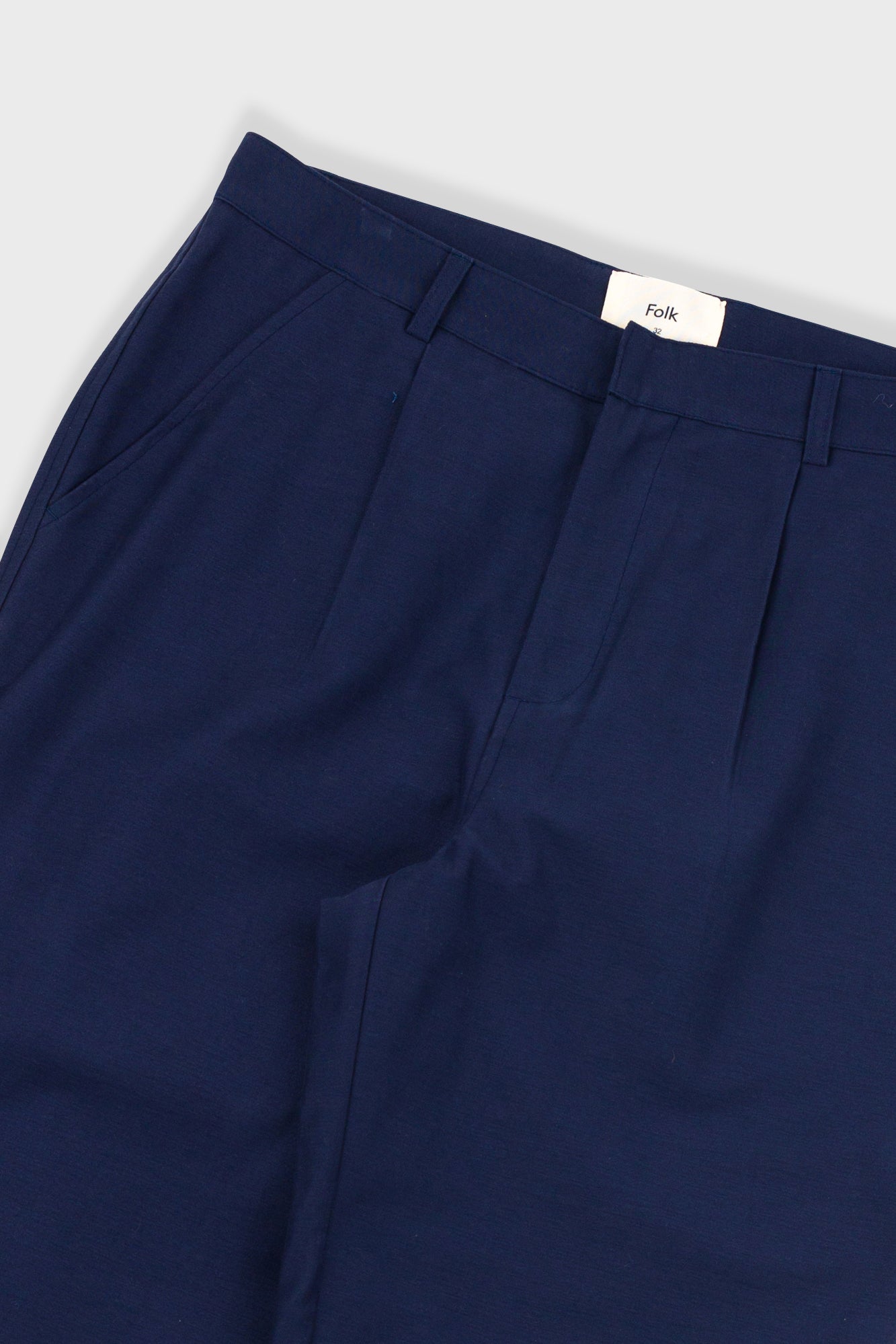 Folk Signal Pant - Soft Blue Slub