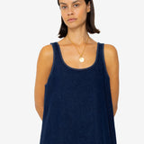 Slip Dress - Indigo Denim