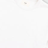 Folk | Folk Slub Embroidered T-Shirt - Off White
