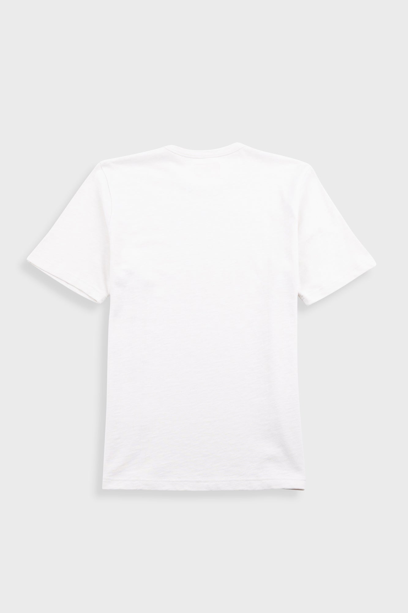 Folk | Folk Slub Embroidered T-Shirt - Off White