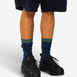 Lightweight Suiting Sock - Navy / Khaki