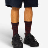 Melange Socks - Navy Espresso Mix