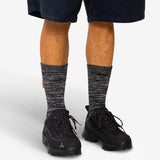 Melange Socks - Black Mix