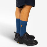 Waffle Socks - Indigo