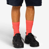 Waffle Socks - Dark Pink