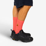 Waffle Socks - Dark Pink