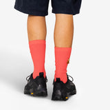 Waffle Socks - Dark Pink