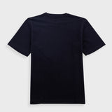 Short Sleeve Textured T-Shirt - Black