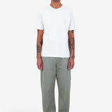 Short Sleeve Textured T-Shirt - Bright White