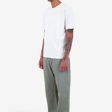 Short Sleeve Textured T-Shirt - Bright White