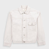Trucker Jacket - Natural Linen Cotton Canvas