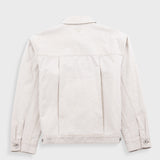 Trucker Jacket - Natural Linen Cotton Canvas