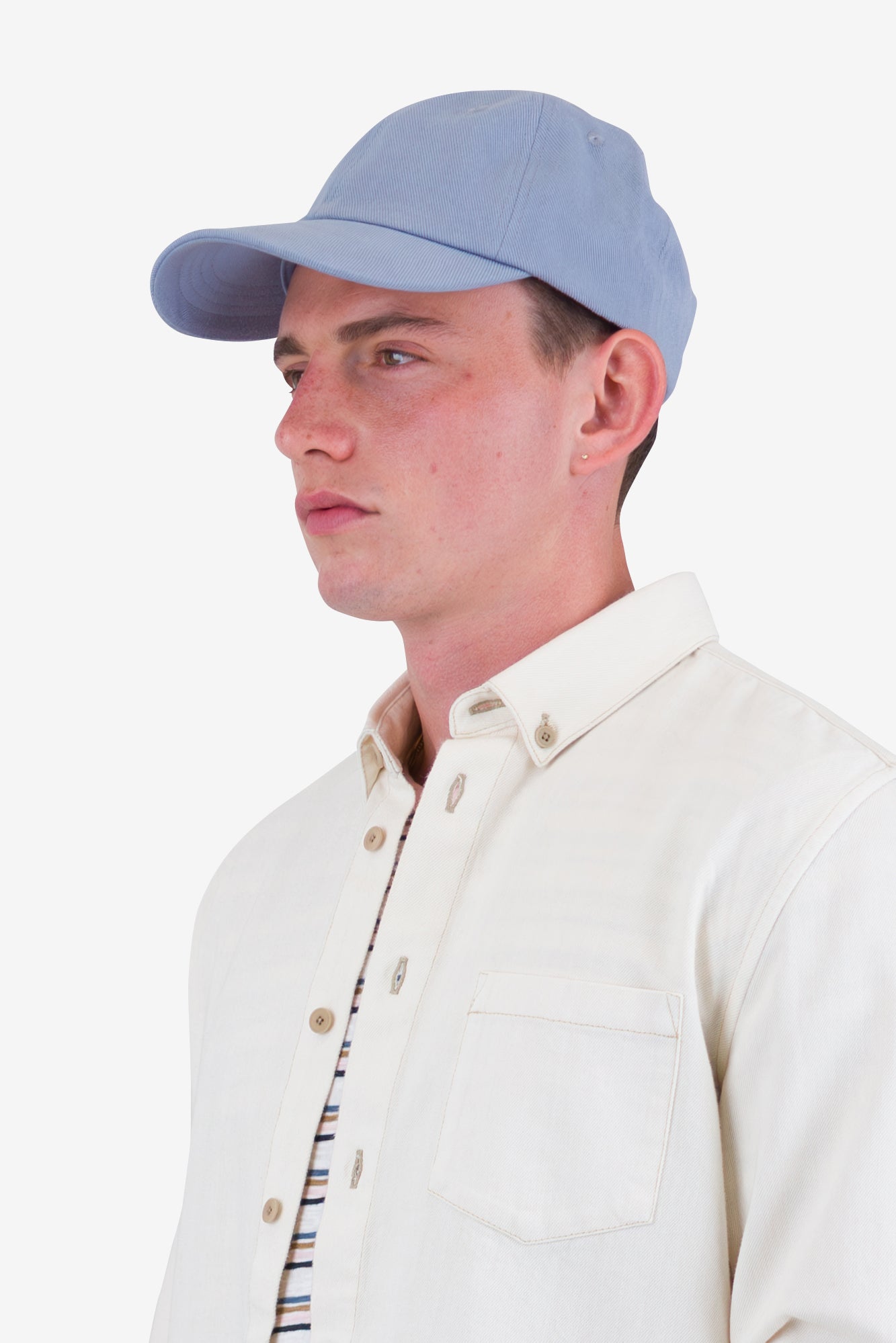 Twill Cap - Soft Blue