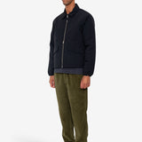 Wadded Bomber - Black Ripstop Nylon