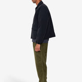 Wadded Bomber - Black Ripstop Nylon