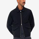 Wadded Bomber - Black Ripstop Nylon