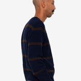 Waffle Crew - Navy Espresso Stripe